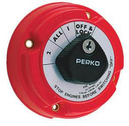 Perko battery selector switches