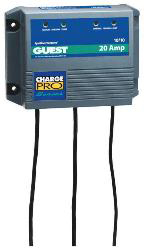 Guest 20 amp dual bank battery charger