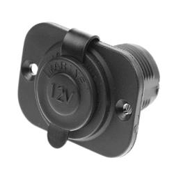 Boater sports socket 12v power with plate