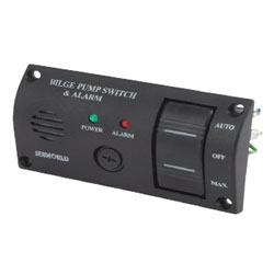 Sea-dog line bilge pump switch & alarm panel