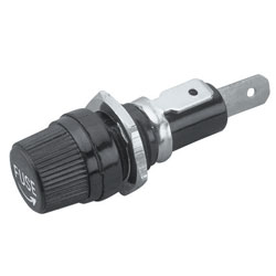 Sea-dog line round spade terminal fuse holder