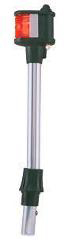 Perko removable bi-color pole and utility light