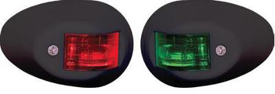 Boater sports side mount bow lights