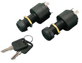 Sea-dog line four position ignition switch without cap