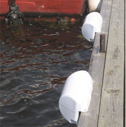 Dock edge dockside bumpers