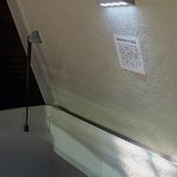 Dock edge dock box light