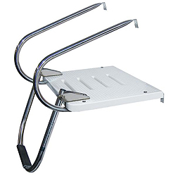 Boater sports transom i/o platform 2 arms