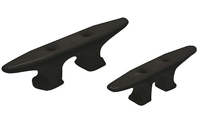 Dock edge high density molded polyethylene cleats