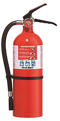 First alert fire extinguishers