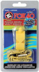 Fox 40 pearl marine pealess whistle for kids