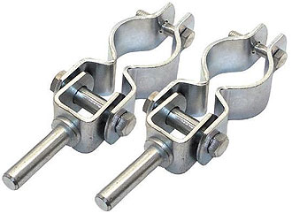 Boater sports heavy duty oarlock horns clamp-on