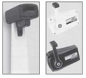 Uflex single lever side mount controls