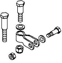 Seastar solutions clevis kit (stainless steel)