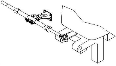 Seastar solutions transom support mounting