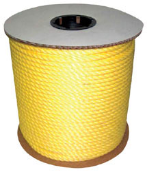 Bridgeline ropes twisted polypropylene  rope