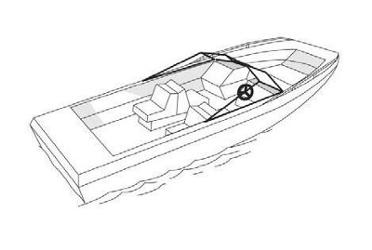 Boater sports euro v-hull (molded in swim platform)
