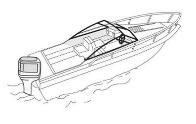 Boater sports v-hull o/b