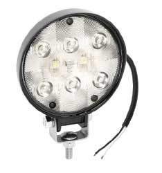 Wesbar round auxiliary led work light
