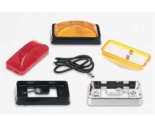 Wesbar sealed snap-lock clearance / marker lamp - 15 series