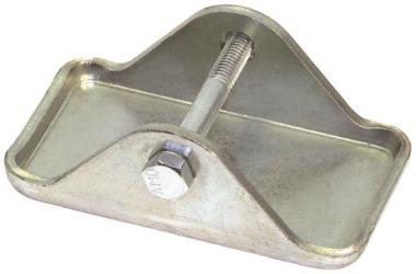Boater sports a-frame jack foot plate