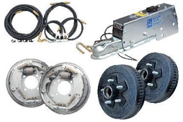 Tie down engineering complete drum brake kits