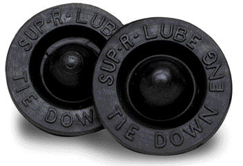 Tie down engineering rubber grommets for all super lube caps