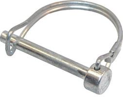 Boater sports coupler safety pins
