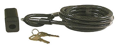 Fulton gorilla guard cable locks with key
