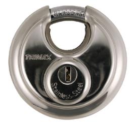 Trimax round pad lock with shackle