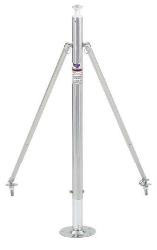 Swivl-eze adjustable height ski pylons