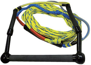 Boater sports slalom trainer ski rope