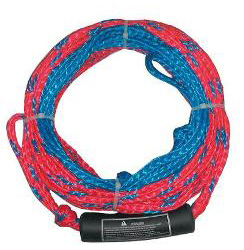 Hydroslide multi - rider tow rope
