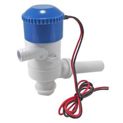 Boater sports bait well pump system