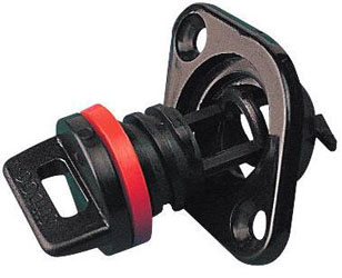 Sea-dog line injection molded nylon drain plug