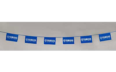 Yamaha outdoors utility atv // side x side yamaha racing rectangle pennants
