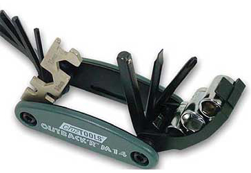 Yamaha outdoors utility atv // side x side cruztools outback'r m14 metric multi-tool