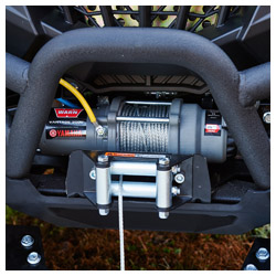Yamaha outdoors utility atv // side x side warn front winch mount for wolverine