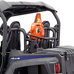 Yamaha outdoors utility atv // side x side wolverine chainsaw mount