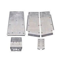 Yamaha outdoors utility atv // side x side wolverine skid plate set