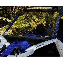 Yamaha outdoors utility atv // side x side folding windshield