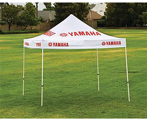 Yamaha on-road motorcycle yamaha shade tent by pro wheel
