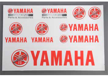 Yamaha on-road motorcycle yamaha sticker sheet