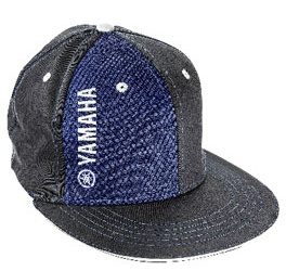 Yamaha on-road motorcycle yamaha honeycomb flat bill cap