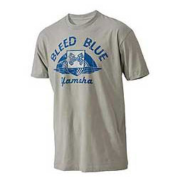 Yamaha on-road motorcycle bleed blue t-shirt