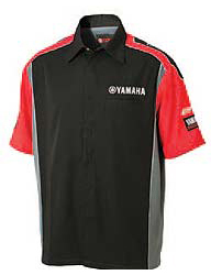 Yamaha on-road motorcycle mens yamaha black pit shirt