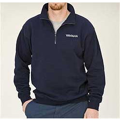 Yamaha on-road motorcycle quarter-zip fleece jacket