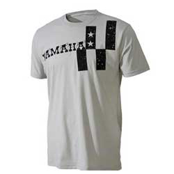 Yamaha on-road motorcycle strapped t-shirt