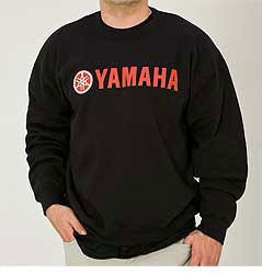 Yamaha on-road motorcycle yamaha red logo crewneck sweatshirt