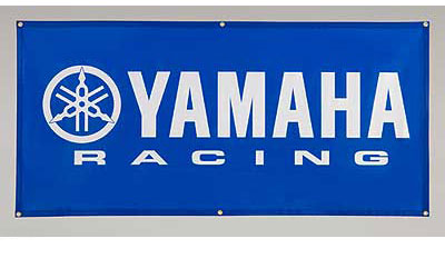 Yamaha on-road motorcycle yamaha racing banner