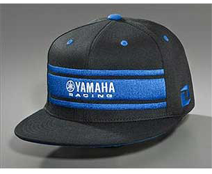 Yamaha on-road motorcycle whiteout hat by one industries